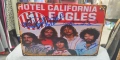 Eagles Hotel California-метална табела (плакет), снимка 2