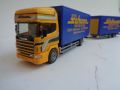 HERPA H0 1/87 SCANIA КАМИОН МОДЕЛ ТИР, снимка 2