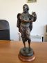 Антикварна бронзова статуетка Шекспир, снимка 1 - Колекции - 45109806