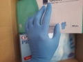  Сини нитрилни ръкавици - размер  S, Винилови ръкавици  ХЛ  калцуни, бонета, снимка 8