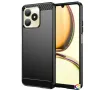 Realme Note 50 4G Удароустойчив Carbon Fiber Калъф и Протектор, снимка 1