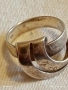 Винтидж ажурен ретро АРТ сребърен пръстен майсторска изработка 39699, снимка 8