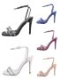 Елегантни дамски сандали на висок ток, 5цвята , снимка 1 - Сандали - 41142874