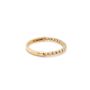 Златен дамски пръстен 1,35гр. размер:57 14кр. проба:585 модел:24276-1, снимка 3