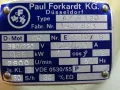 Електрозатегащо устройство Forkardt AZMP 120 electro actuator 2800min-1, снимка 7