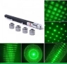 Зелен лазер в кутия с 5 приставки – мощен Green Laser Pointer, снимка 3