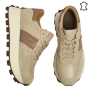 Бежови маратонки от естествена кожа- Zara Beige 11758, снимка 5