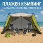 Ексклузивен комплект за край морето с шатра или чадъри , снимка 1