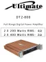 Мощен двуканален усилвател Ultimate DT2-800, снимка 5