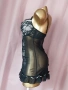 Hunkemoller 75 D Черна дантелена рокля/ нощница/, снимка 7