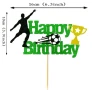 Футбол Топер "Happy birthday" за декорация на торта , снимка 1