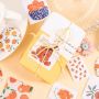 46 бр портокали фреш самозалепващи лепенки стикери за украса декор картонена торта парти, снимка 3
