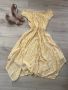 Жълта асиметрична рокля, снимка 1 - Рокли - 46018698