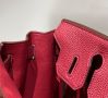 Hermes Birkin Bordeaux red, снимка 7