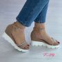 Съчетание на стил и комфорт: Спортно-елегантни дамски сандали за активен лайфстайл, снимка 1 - Дамски елегантни обувки - 45200657