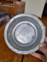 Стара медна,бакърена паница,чиния #3, снимка 2