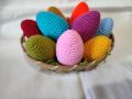 Ръчно изработени плетени играчки - Великденски яйца, снимка 1