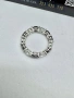 Сребърен пръстен с мойсанит (Диамант) 6 карата, снимка 5