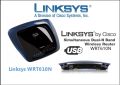 Гигабитов Рутер Linksys WRT610N Dual Band с USB, снимка 1