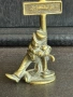 Страхотна месингова статуетка, снимка 1