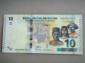 Банкнота - Боливия - 10 боливианос UNC | 2018г., снимка 1