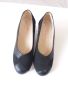 Дамски обувки с нисък ток от естествена кожа, снимка 2