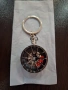 Метален ключодържател – автомобилна джанта със въртящ се спирачен апарат, снимка 1
