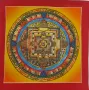 Калачакра Мандала Тханка, снимка 1