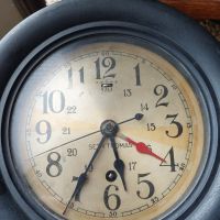WWW2-USA военноморски корабен часовник с две времена, снимка 12 - Стенни часовници - 45527358