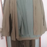 нов военен соц шлифер с колан + подарък 2 ризи 60те , снимка 1 - Антикварни и старинни предмети - 45155615