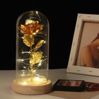 Вечна роза в стъкленица с LED светлина, снимка 11 - Декорация за дома - 45782997