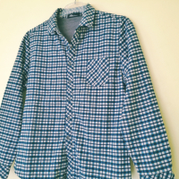 FGZX Flannel Fleece Treking Shirt / XS-S* / топла мъжка поларена карирана риза / състояние: ново, снимка 8 - Спортна екипировка - 44956594