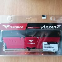 T-Force Vulcan Z 1x8Gb DDR4 2666Mhz, снимка 1 - RAM памет - 45143016