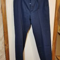 Мъжки официален син панталон, снимка 1 - Панталони - 45195516