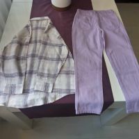 НОВО Дънки и риза за 10г момиче , снимка 2 - Детски комплекти - 45401599