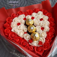 Букет носещ любов , снимка 3 - Романтични подаръци - 44941301