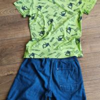 ZARA и H&M къси дънки и тениски за момче, снимка 10 - Детски къси панталони - 46192342