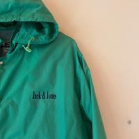 Jack & Jones Пролетно зелено яке с качулка и джобове S размер 💚, снимка 4 - Якета - 44993544