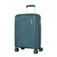 Куфар за ръчен багаж 55 х 37 х 20см от Полипропилен с четири двойни колелца, снимка 10 - Куфари - 45876580