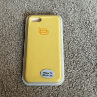 Жълт Iphone 7 G Silicone Case, снимка 1 - Apple iPhone - 44968355