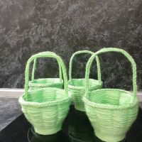 Зелени кошнички  великденски, снимка 1 - Други - 45183356