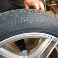 Джанти БМВ Borbet 17 с зимни гуми Bridgestone, снимка 9 - Гуми и джанти - 45700616