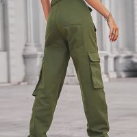 Дамски класически карго панталон, 3цвята , снимка 4 - Панталони - 45457097