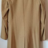 Дамско вълнено палто - цвят камилска вълна, снимка 3 - Палта, манта - 45128655