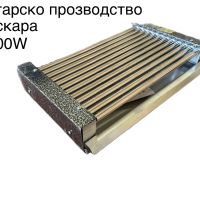 Електрическа скара Rubino 1600W без капак, снимка 2 - Скари - 46011329