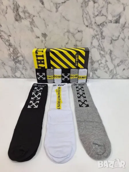 чорапи в кутия off white , снимка 1