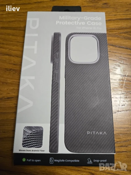 PITAKA Magsafe Калъф за iPhone 16 Pro, снимка 1