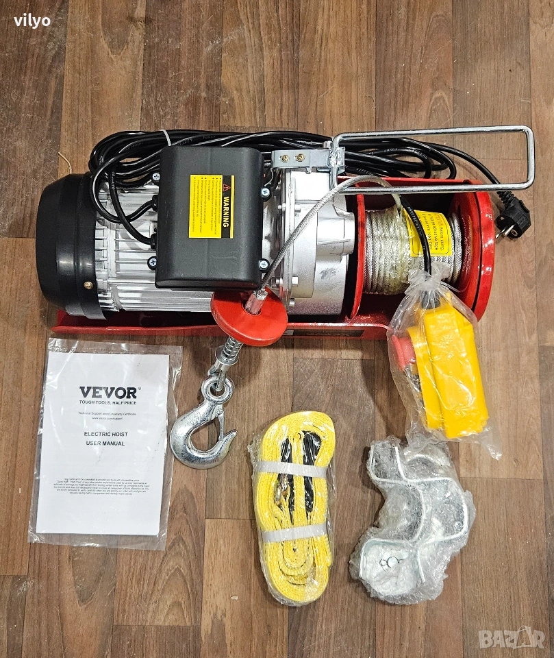 телфер кран лебедка 1200кг, снимка 1