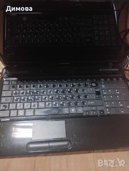 Лаптоп TOSHIBA L 650 черен, снимка 1
