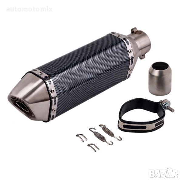 Гърне за мотоциклет - 40см - КАРБОН-7575, снимка 1